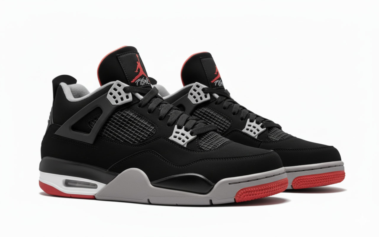 Air Jordan 4 Retro Bred Reimagined