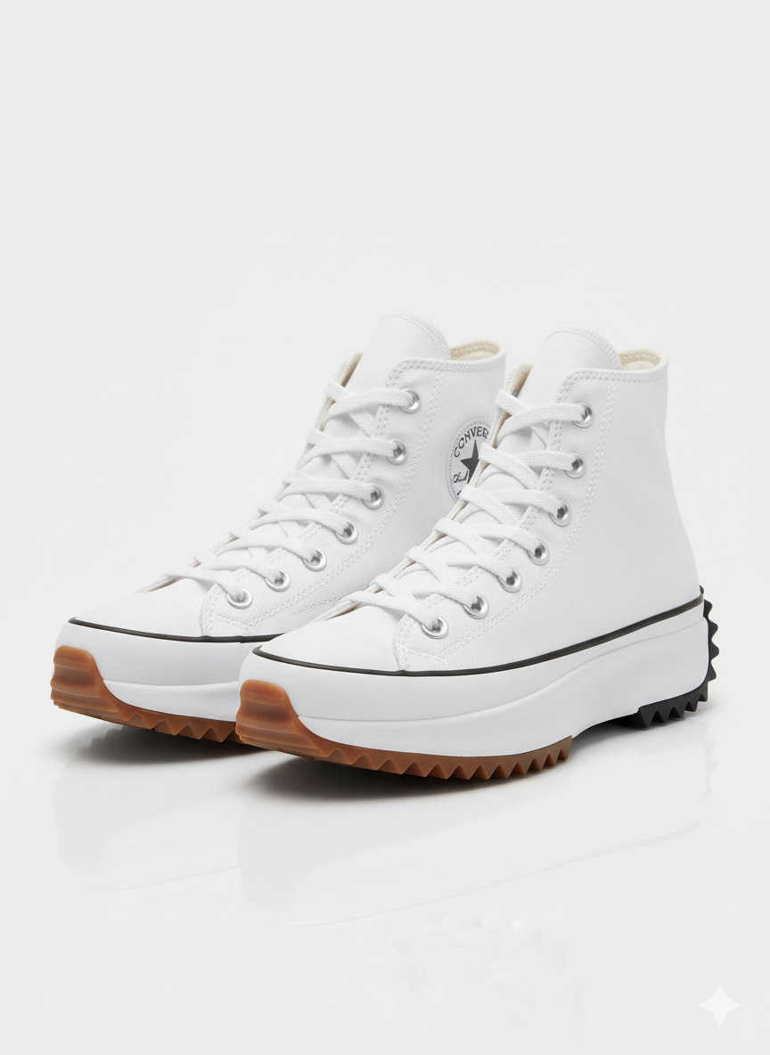 Converse Hike Platform White