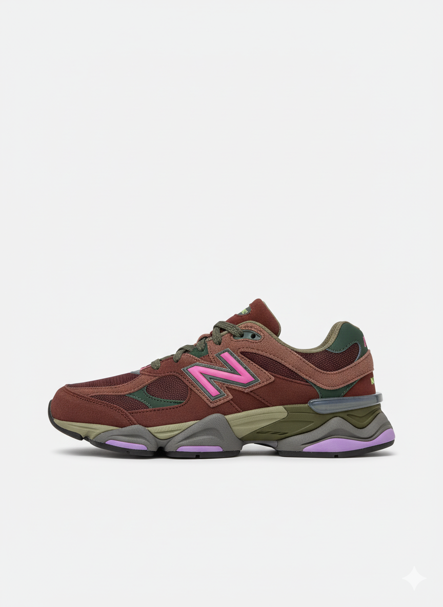 New Balance 9060 Burgundy