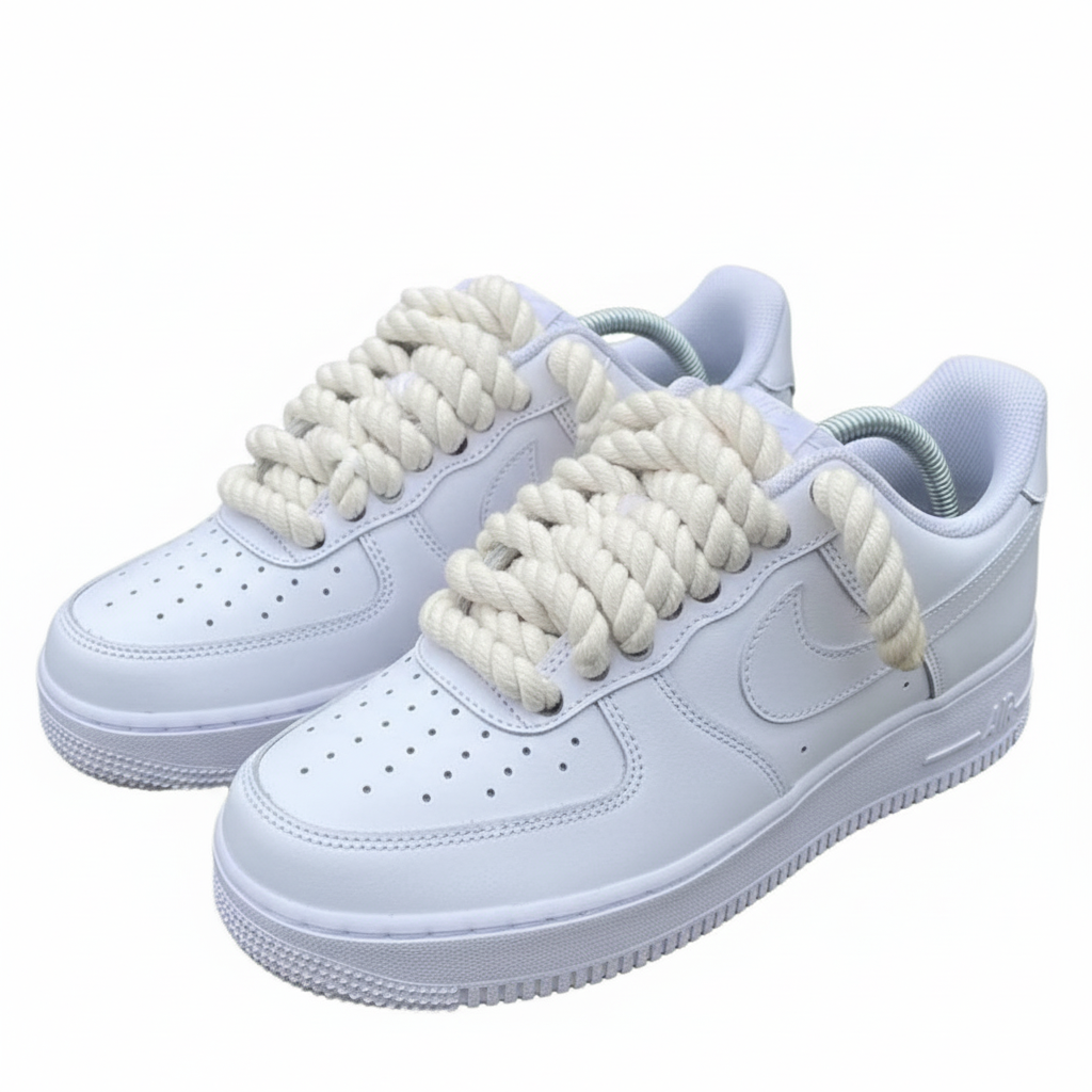 Air Force 1 White Ropes