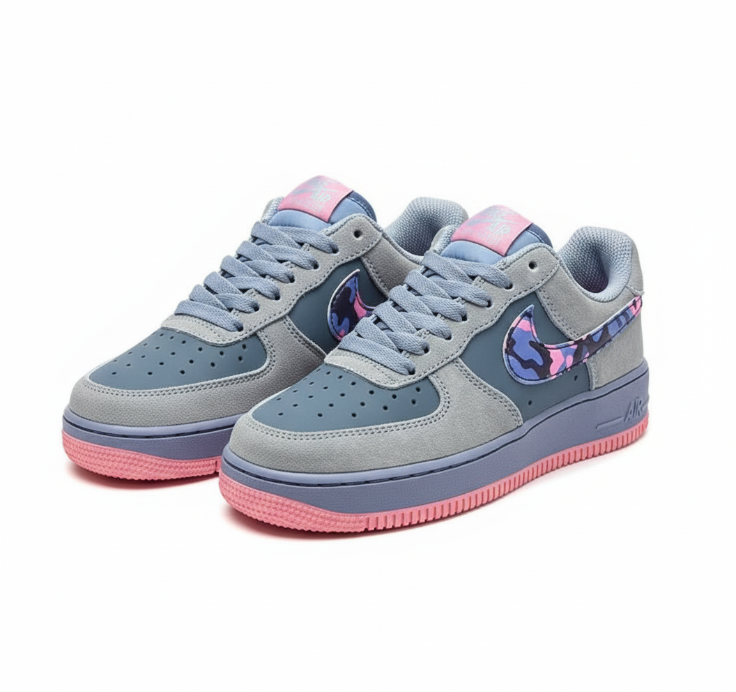 Nike Air Force 1 GS Grey Pink