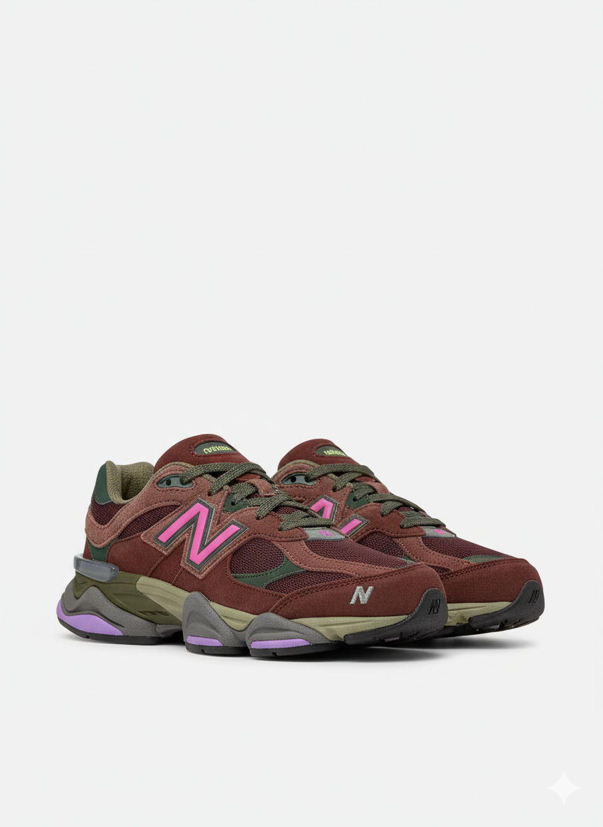 New Balance 9060 Burgundy