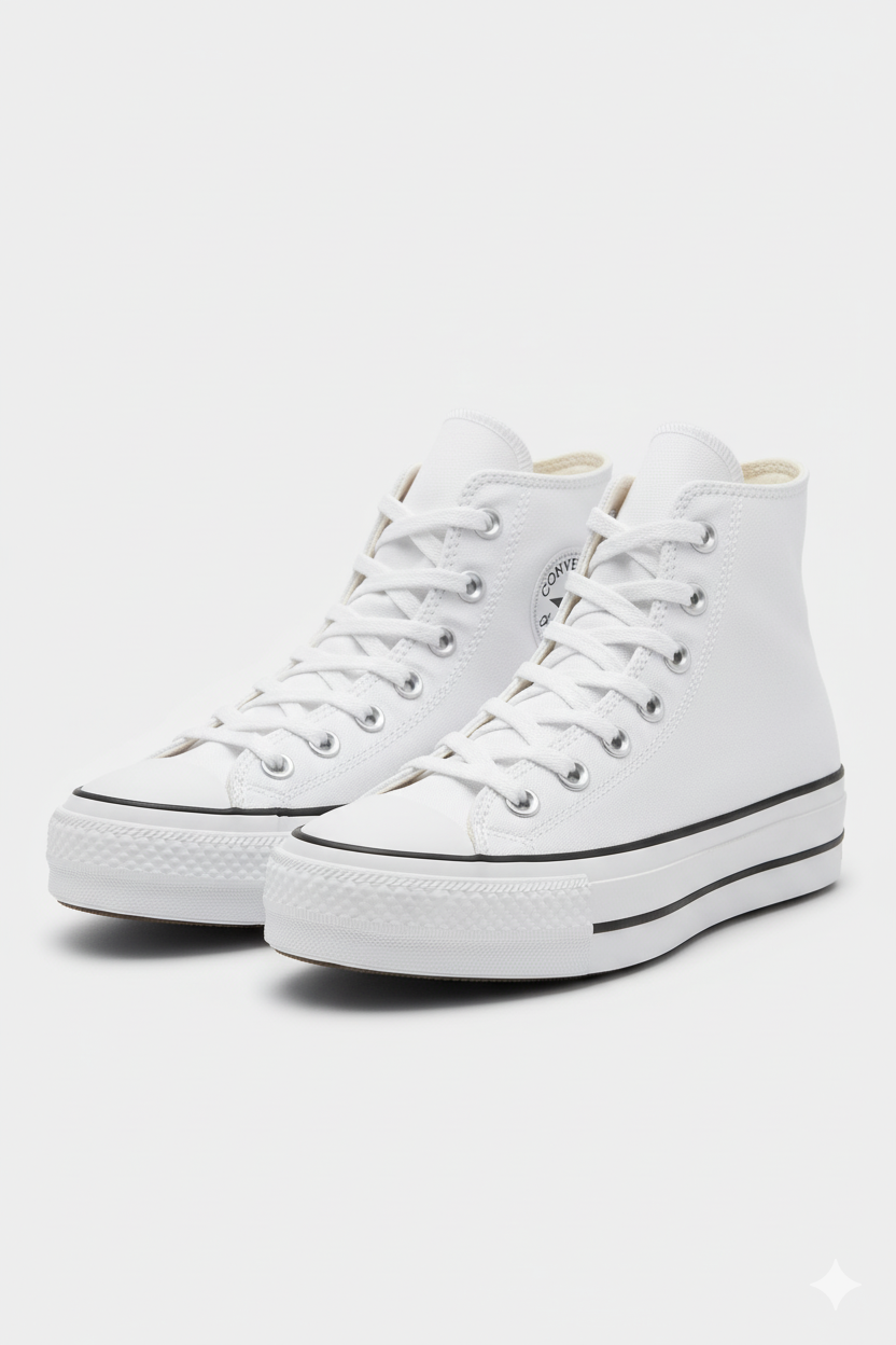 Converse Lift Boot White