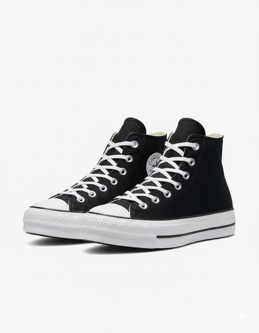 Converse Lift Boot Black