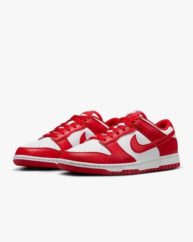 Nike Low Dunk White/Red