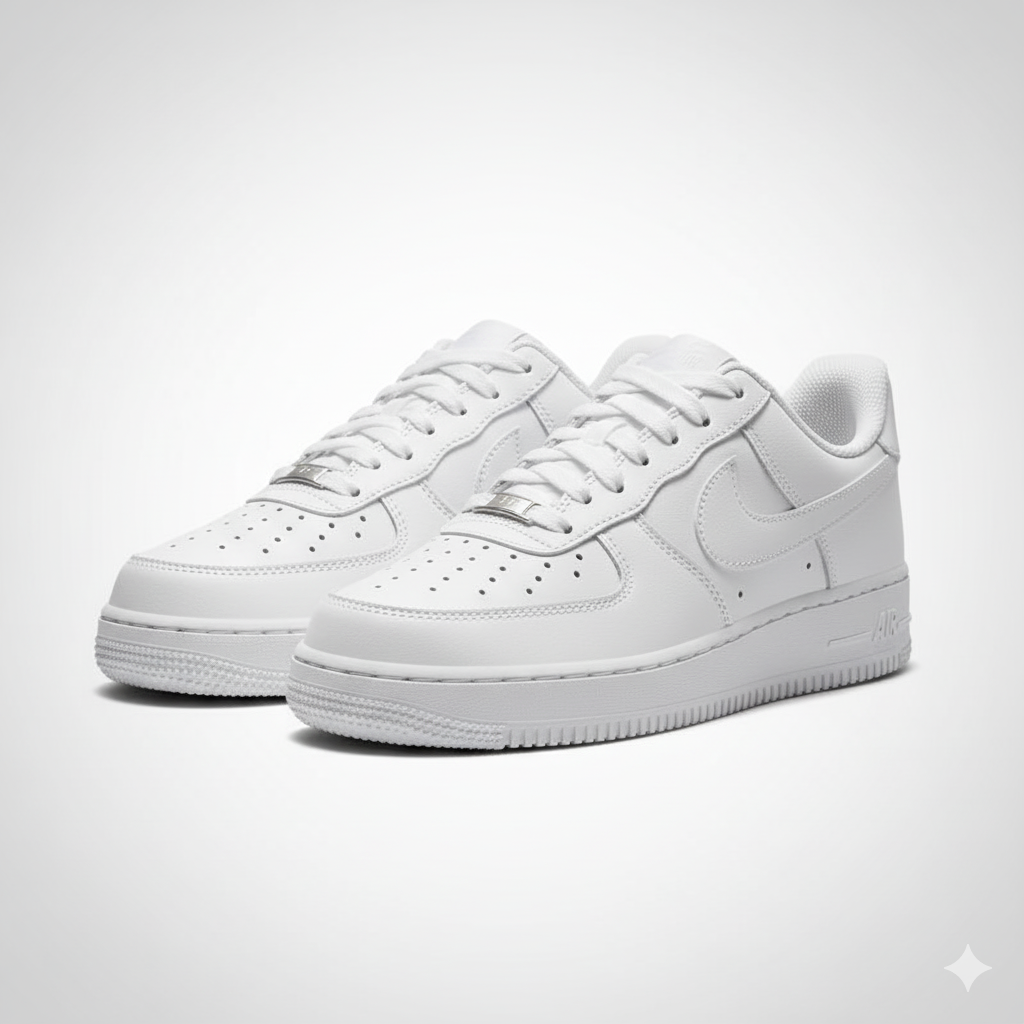 Nike Junior Air Force 1 White